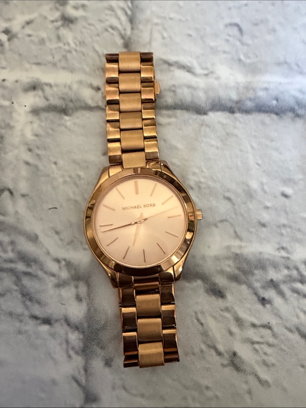 Michael Kors Rose Gold Tone Bracelet Watch